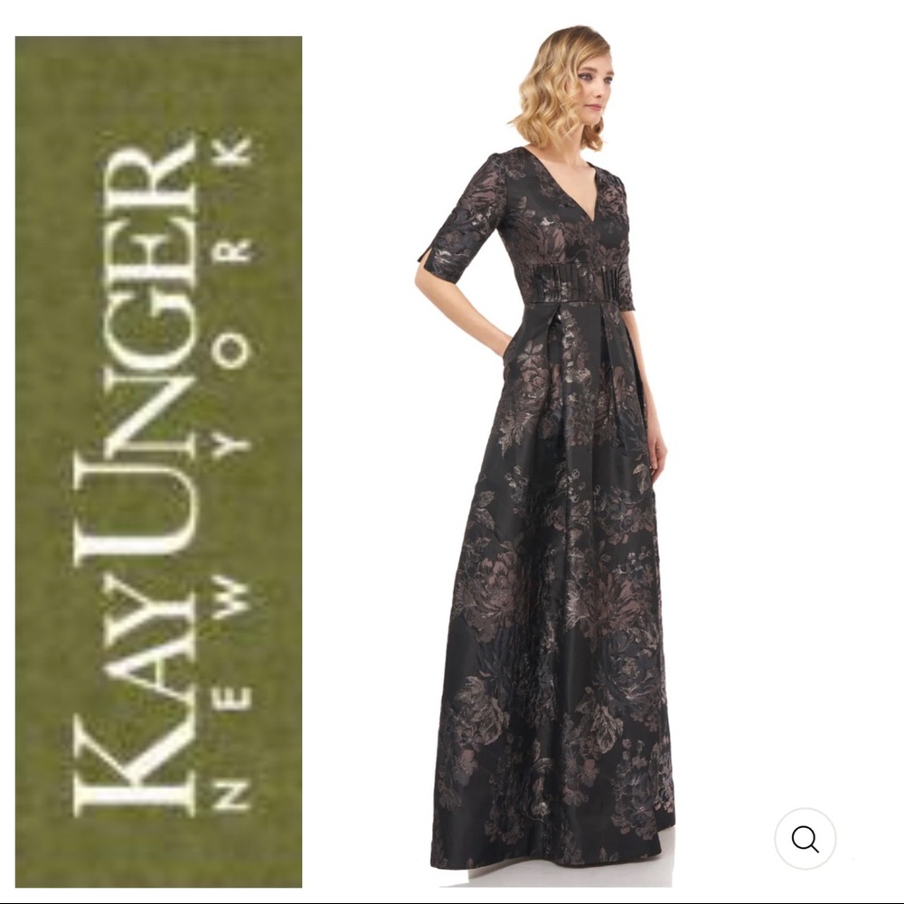 Kay Unger Stella Gown Dress, size 6